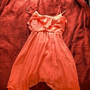 Peach sundress
